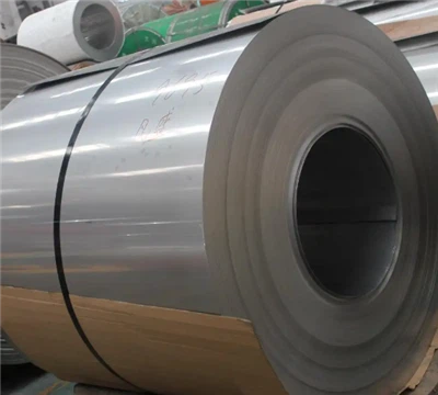 Nerūsējošā tērauda sloksnes auksti ripota un karsts ripota nerūsējošā tērauda sloksne spolē